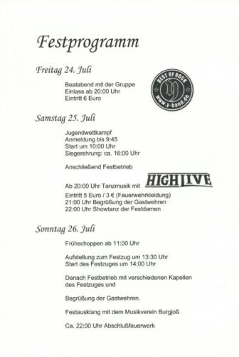 Festprogramm